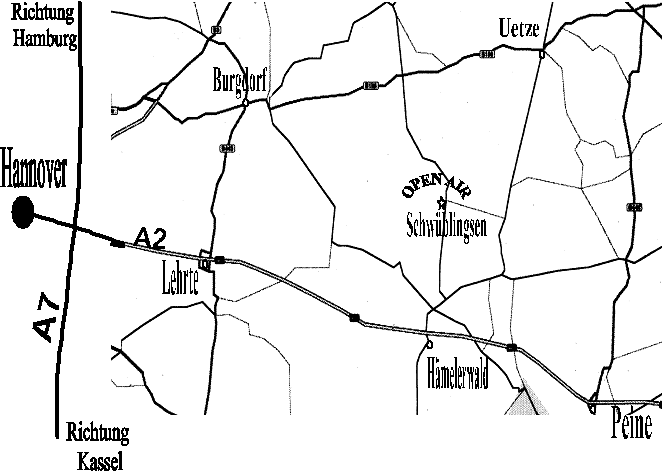 Anfahrtskizze